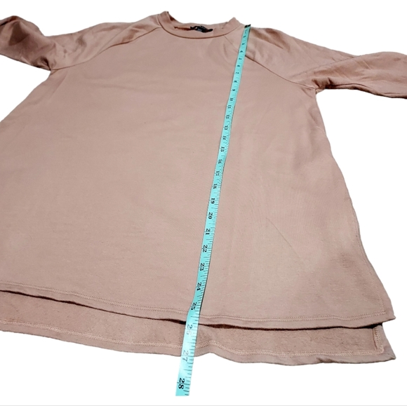 Eileen Fisher Cozy Brushed Terry Raglan-Sleeve Tunic size XS - Picture 10 of 11